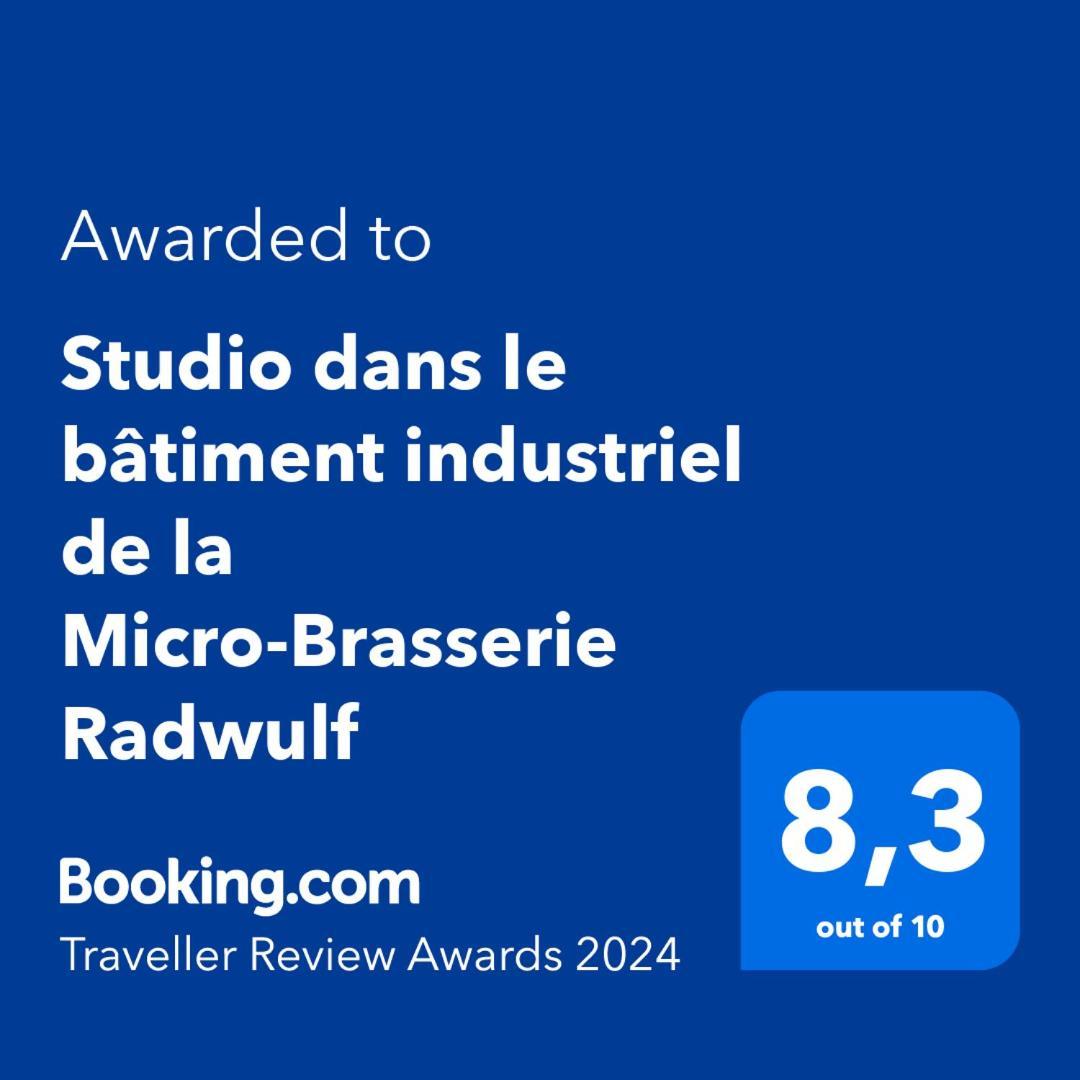 Studio Dans Le Batiment Industriel De La Micro-Brasserie Radwulf Leilighet Vieux-Ferrette Eksteriør bilde
